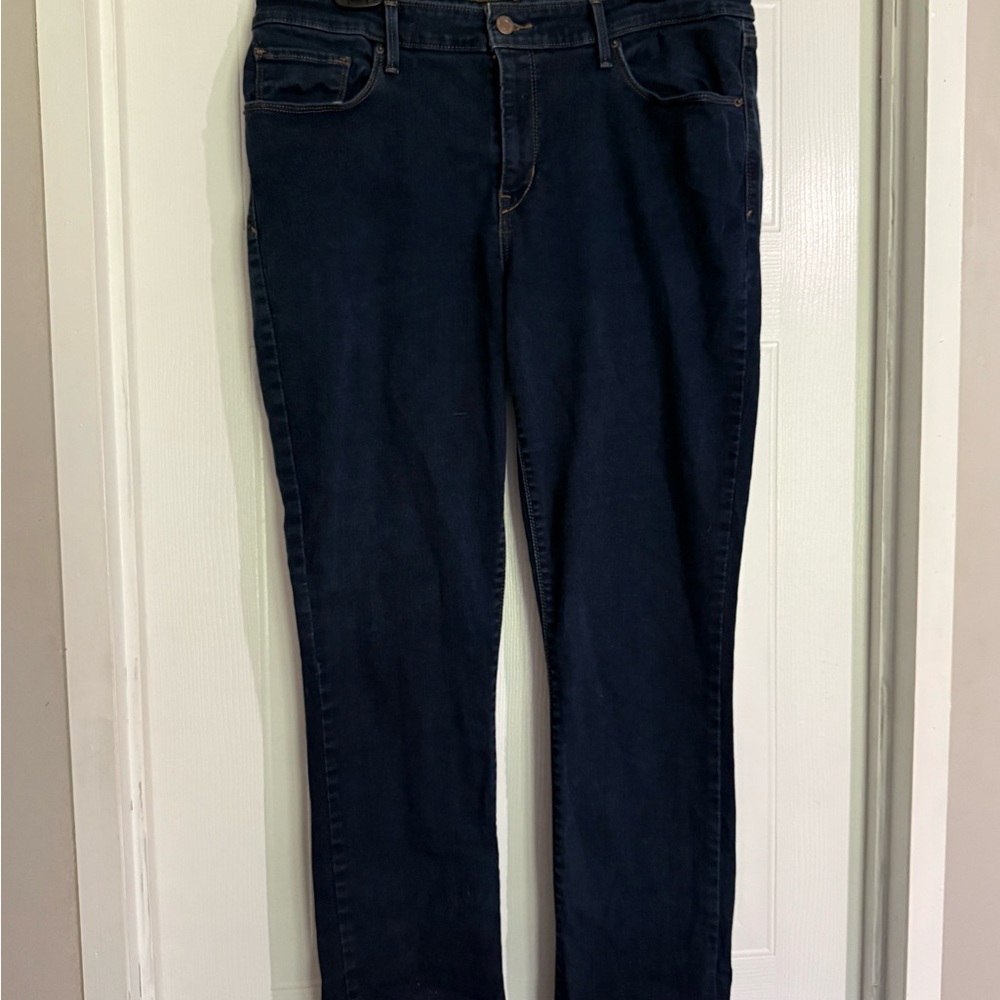 Women's Dark Blue Jeans